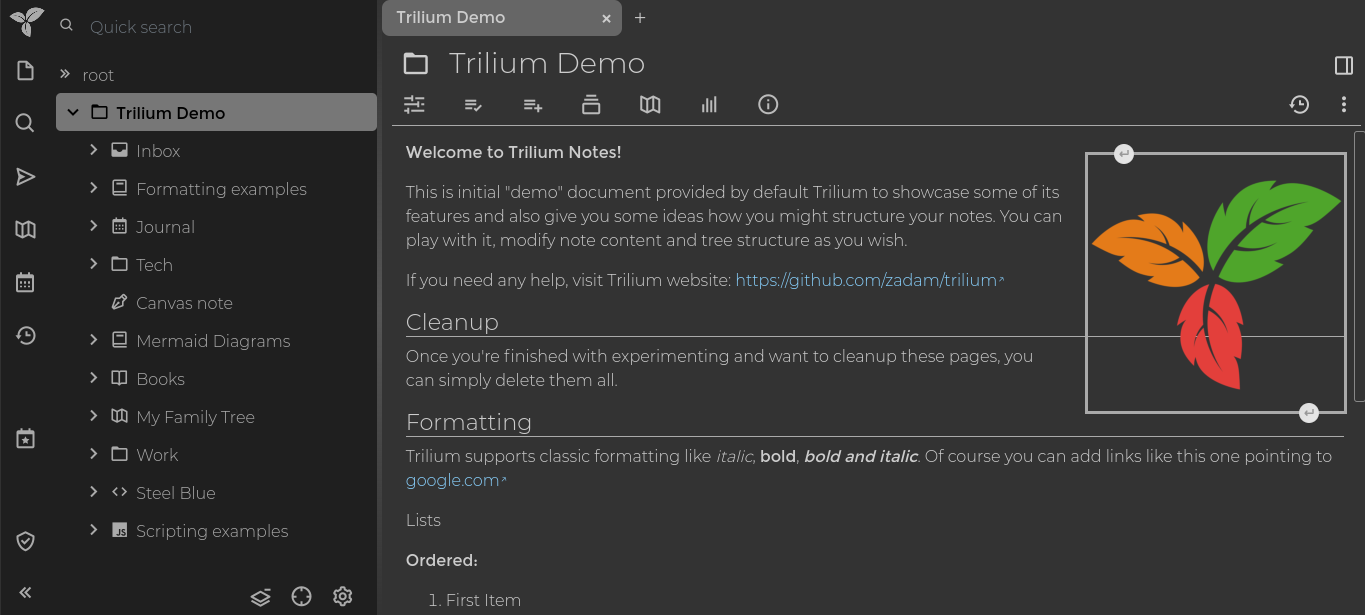 Trilium Notes